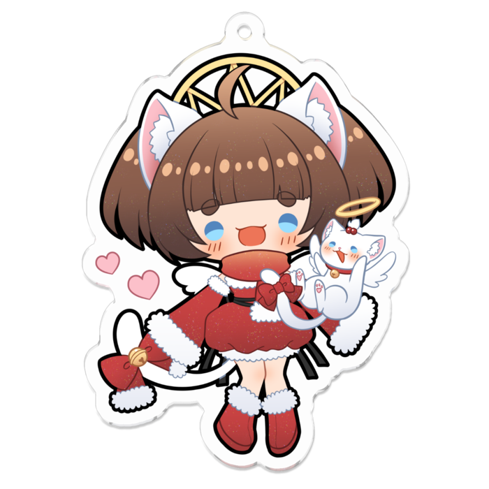 アクリルキーホルダー - 70 x 70 (mm)