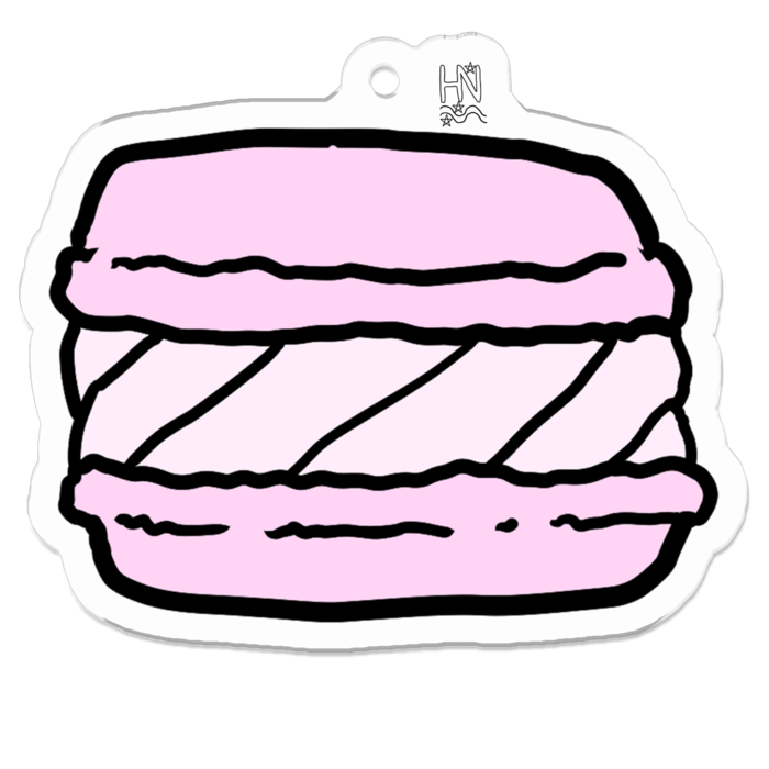 アクリルキーホルダー（コーティング） - 50 x 50 (mm)