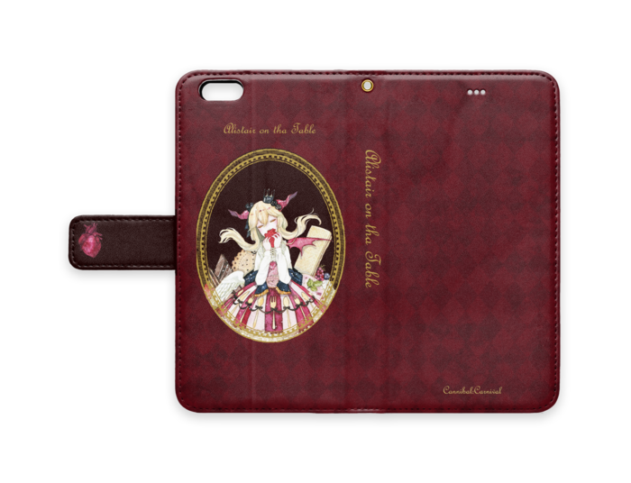 手帳型iPhoneケース - iPhone6/6s Plus - ストラップ穴 あり