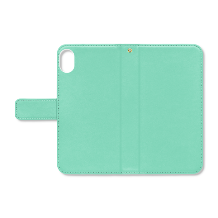 手帳型iPhoneケース - iPhone XR - ストラップ穴 あり