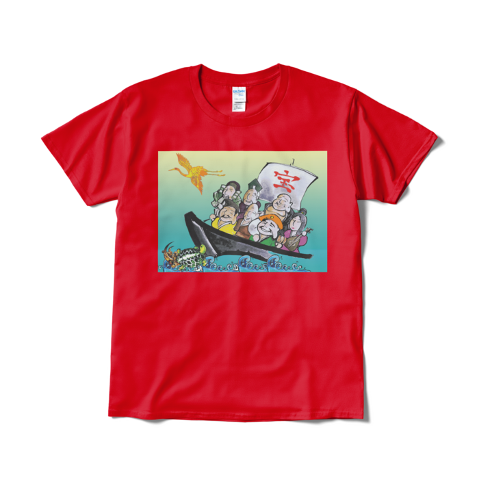 Tシャツ(短納期) - L - レッド
