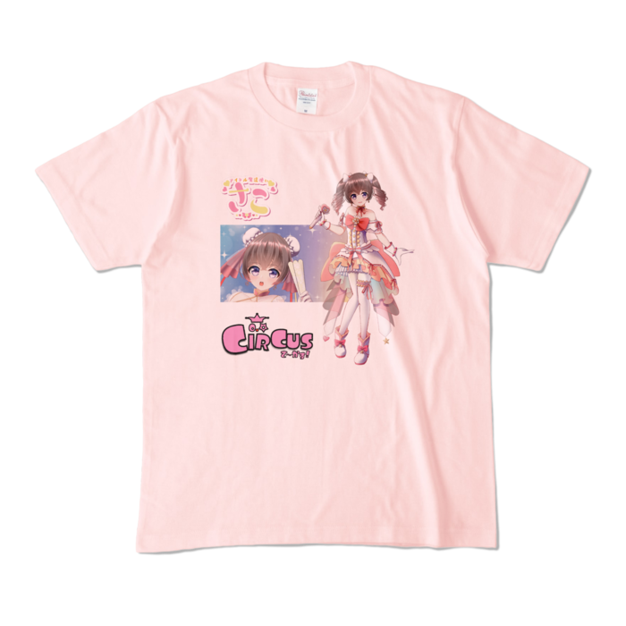 カラーTシャツ - M - ライトピンク (淡色)