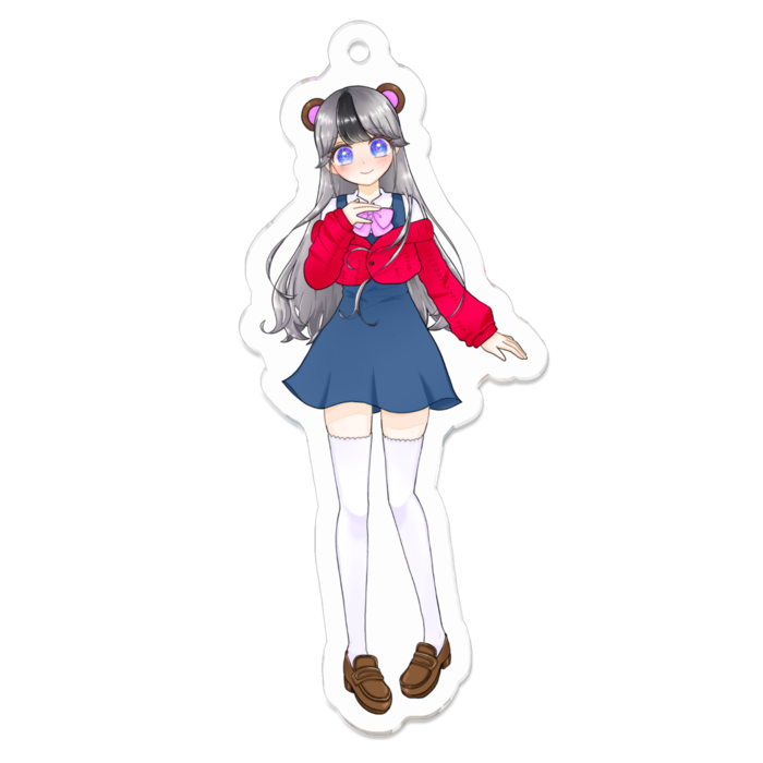 アクリルキーホルダー - 70 x 70 (mm)