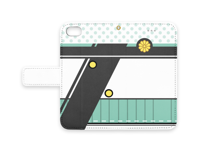 手帳型iPhoneケース - iPhone 8 / 7 - ストラップ穴 あり