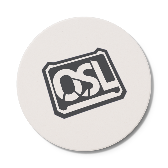 OSLロゴコースター - 円形