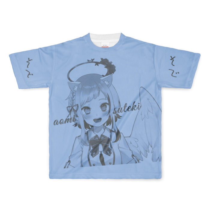 フルグラフィックTシャツ - L - 両面印刷