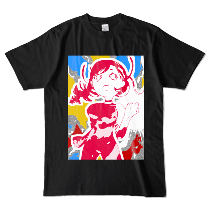 カラーTシャツ - L - ブラック (濃色)