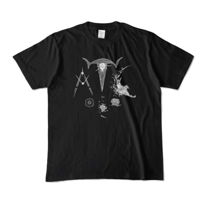 カラーTシャツ - M - ブラック (濃色)