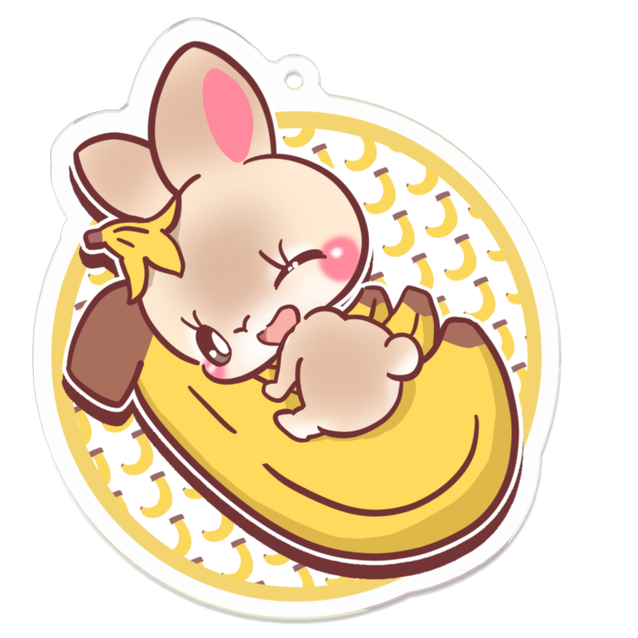 アクリルキーホルダー - 70 x 70 (mm)