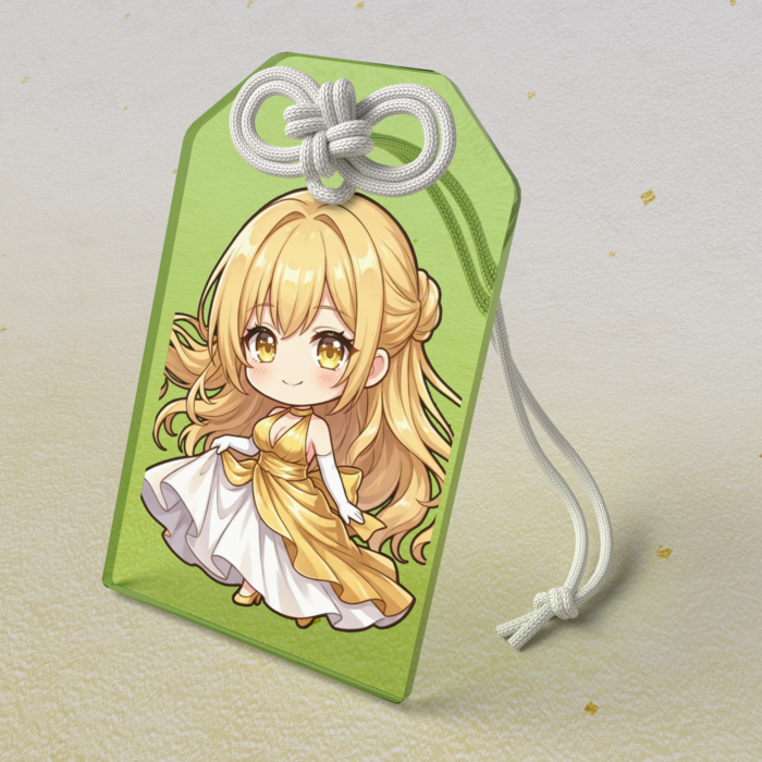 アクリルお守り - 50 × 80mm