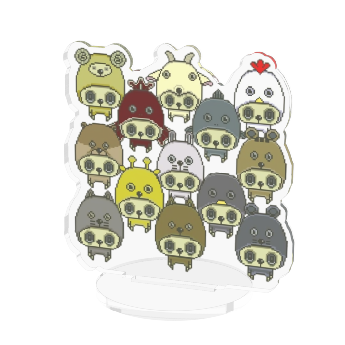 アクリルフィギュア - 70x70mm