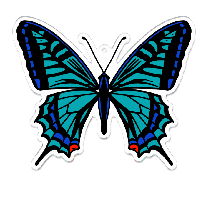 アクリルキーホルダー - 100 x 100 (mm)