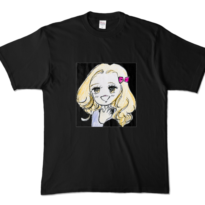 カラーTシャツ - XL - ブラック (濃色)