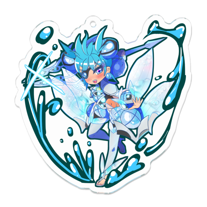 アクリルキーホルダー - 70 x 70 (mm)