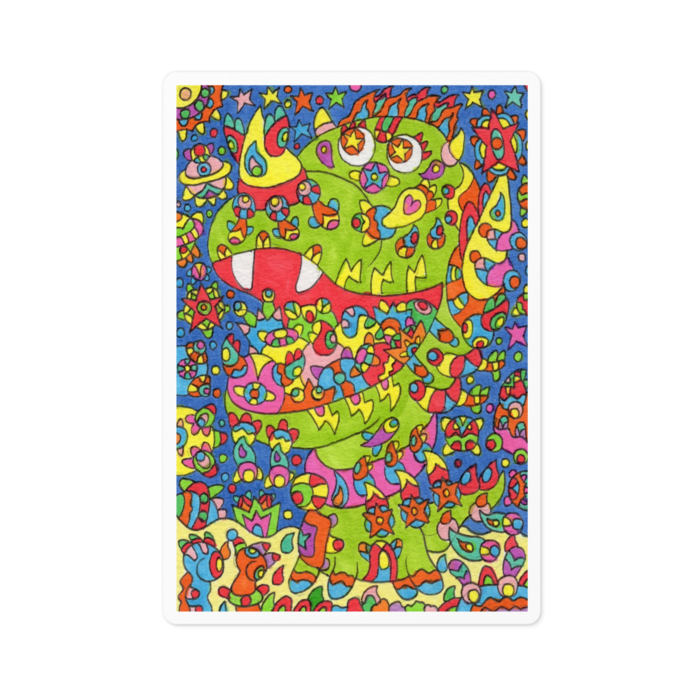 ステッカー - 100 x 100 (mm)