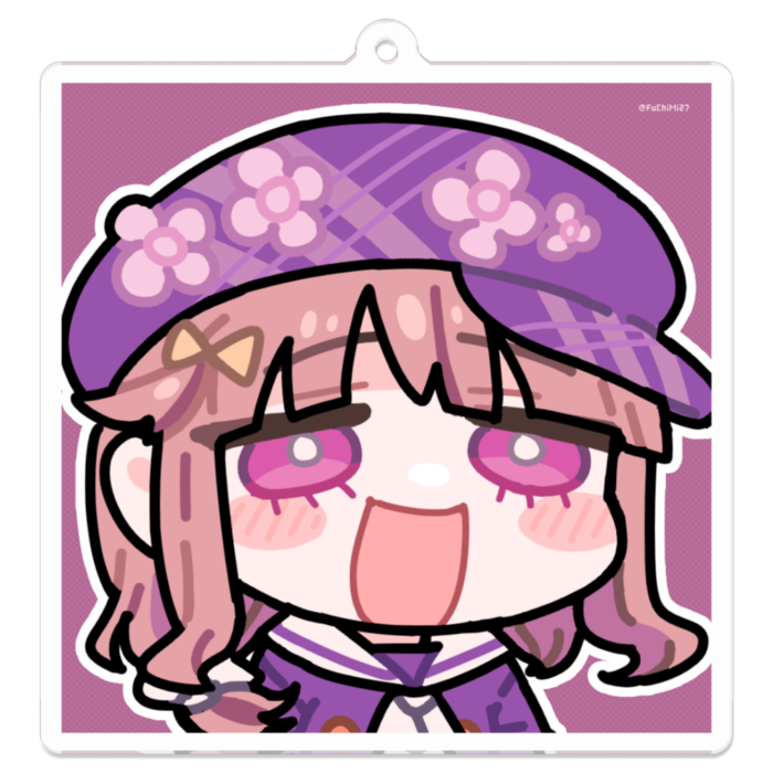 アクリルキーホルダー - 70 x 70 (mm)