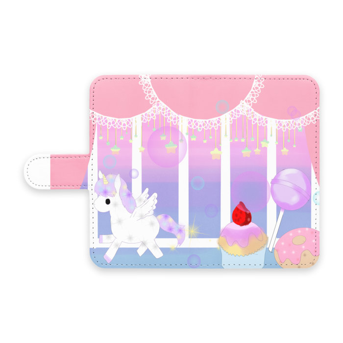 手帳型Androidケース - S - ストラップ穴 なし
