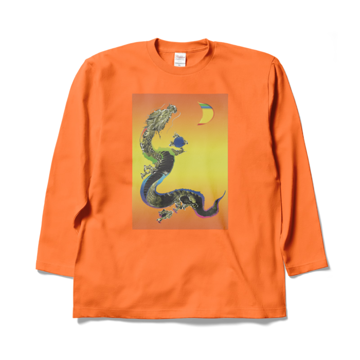 ロングスリーブTシャツ - XL - オレンジ