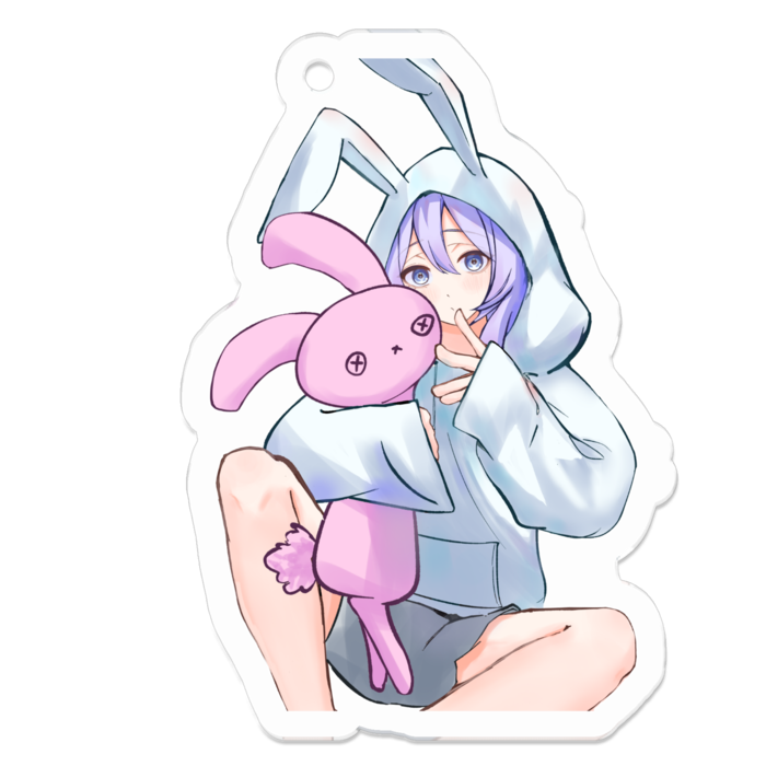 アクリルキーホルダー - W50 × 50mm 以内