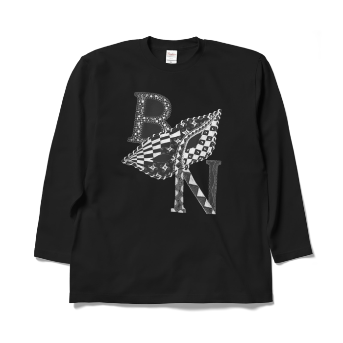 ロングスリーブTシャツ - XL - ブラック