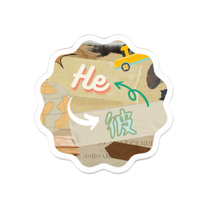 アクリルバッジ - 50 x 50 (mm)