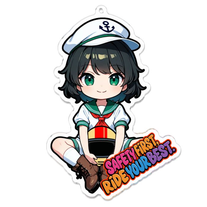 アクリルキーホルダー - 100 x 100 (mm)