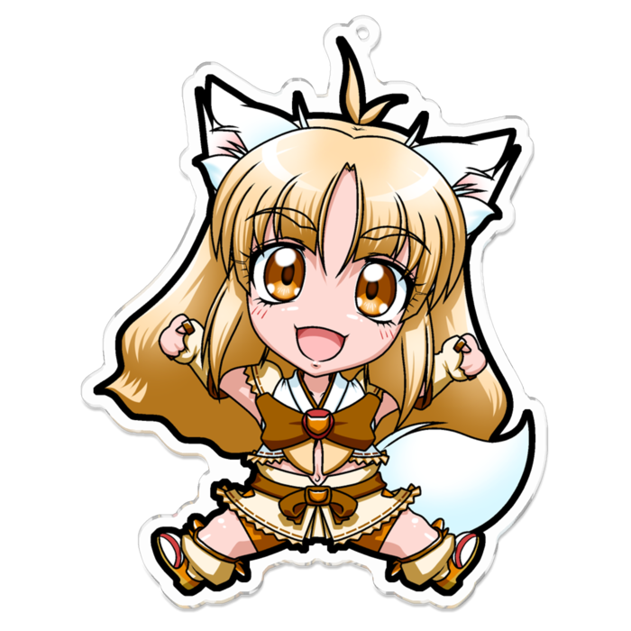 アクリルキーホルダー - 100 x 100 (mm)