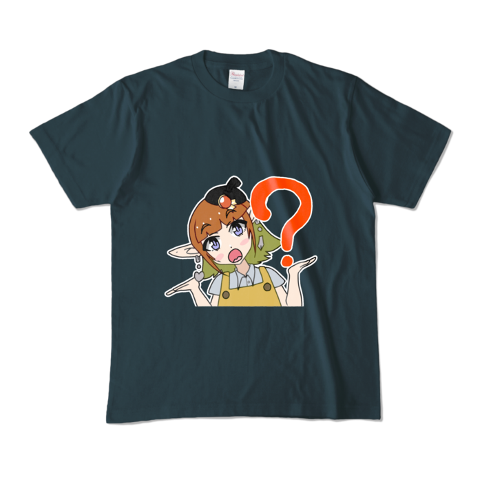カラーTシャツ - M - デニム (濃色)
