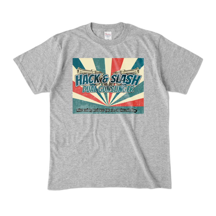 カラーTシャツ - M - 杢グレー 