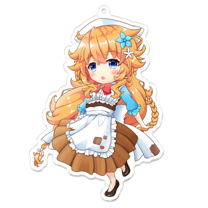 アクリルキーホルダー - 100 x 100 (mm)