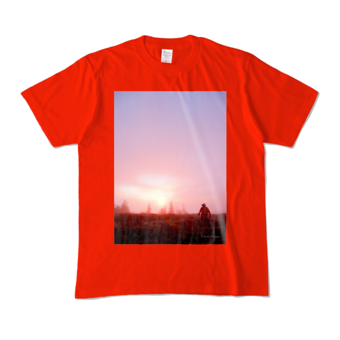 カラーTシャツ - M - レッド (濃色)