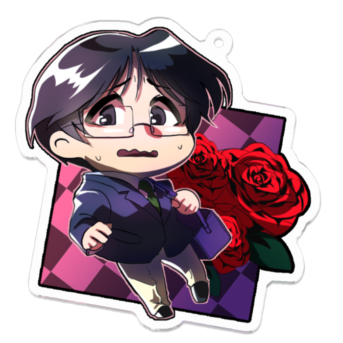 アクリルキーホルダー - 70 x 70 (mm)