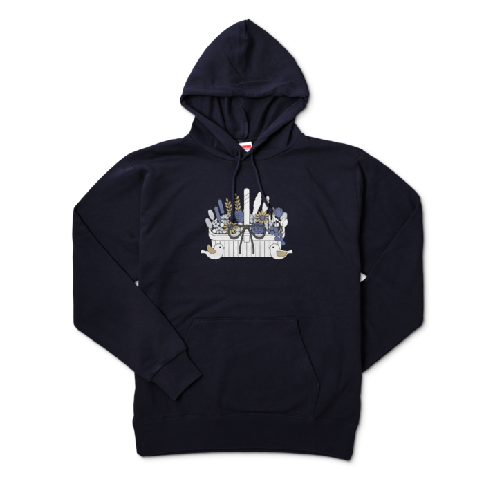 プルパーカーA　紺色　XL