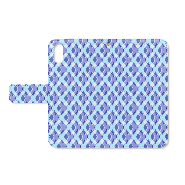 手帳型iPhoneケース - iPhone X - ストラップ穴 あり