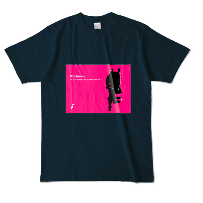 カラーTシャツ - L - ネイビー (濃色)