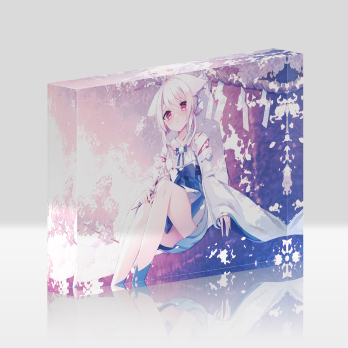 ①アクリルブロック - 148x100mm