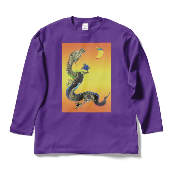 ロングスリーブTシャツ - L - パープル