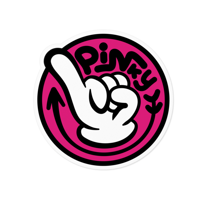 ステッカー - 100 x 100 (mm)