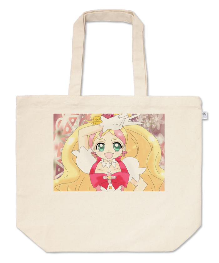 トートバッグ - L - プリント面積中 - ナチュラル