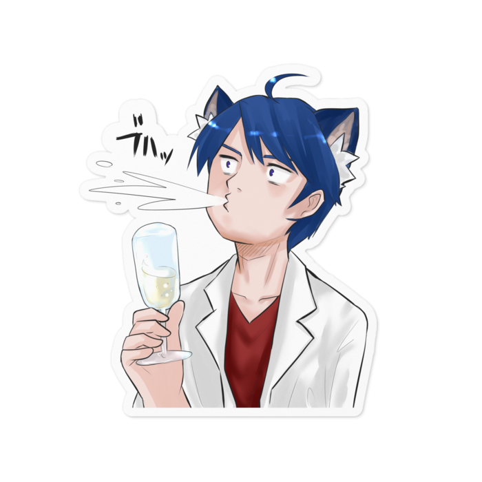 ステッカー - 100 x 100 (mm)