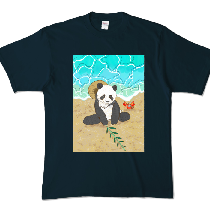 カラーTシャツ - XL - ネイビー (濃色)