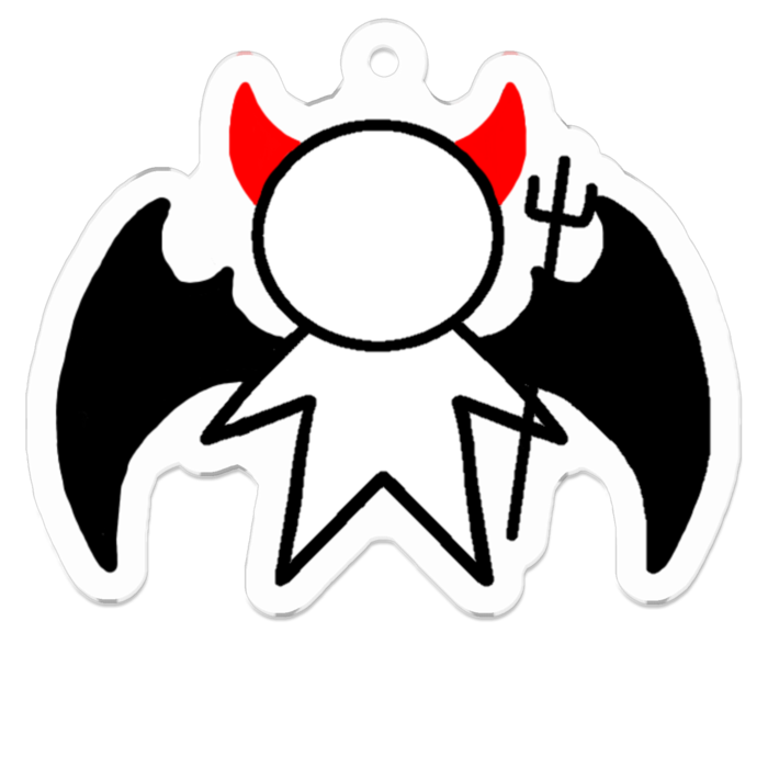 アクリルキーホルダー【悪魔ちゃん】