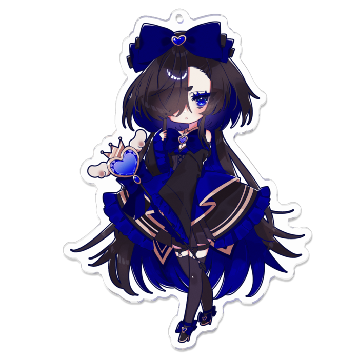 アクリルキーホルダー - 100 x 100 (mm)