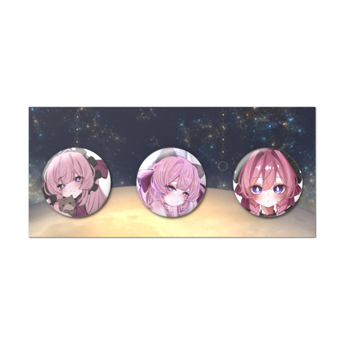 缶バッジセット - 3個セット