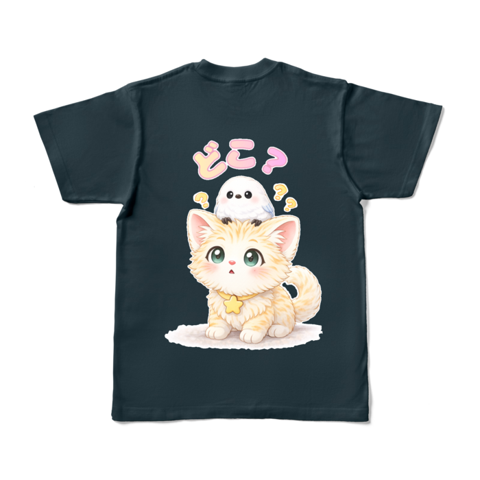 カラーTシャツ - S - デニム (濃色)