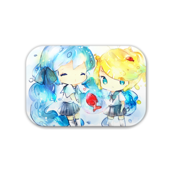 缶バッジ - 角丸 76x51mm