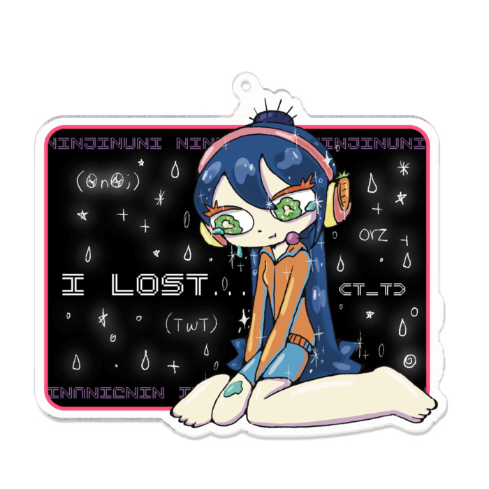 アクリルキーホルダー - 100 x 100 (mm)