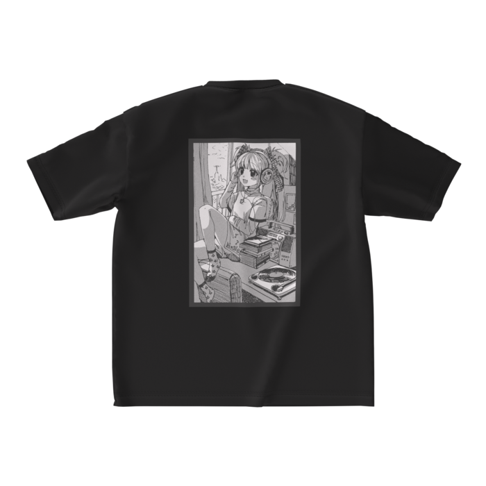 ビッグシルエットTシャツ - M - 背面