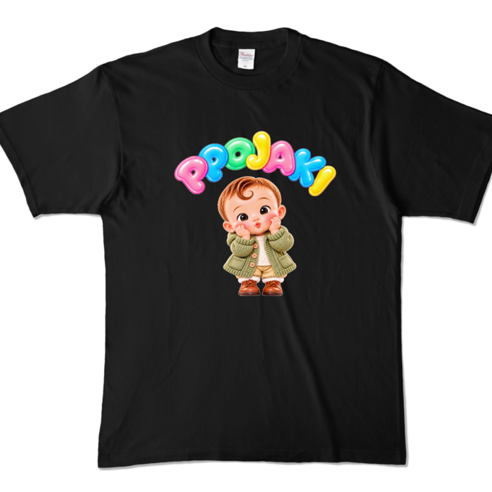 カラーTシャツ - XL - ブラック （濃色）