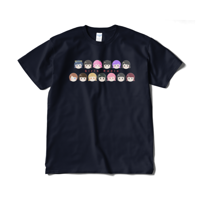 Tシャツ02（短納期） - XL - ネイビー(1)